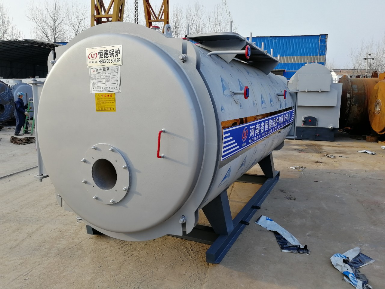 5吨燃油燃气蒸汽锅炉