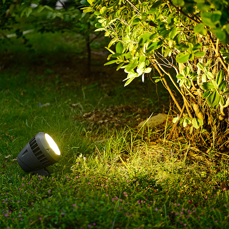 草坪射灯led插地灯射树照树灯防水景观草地灯别墅庭院射灯户外