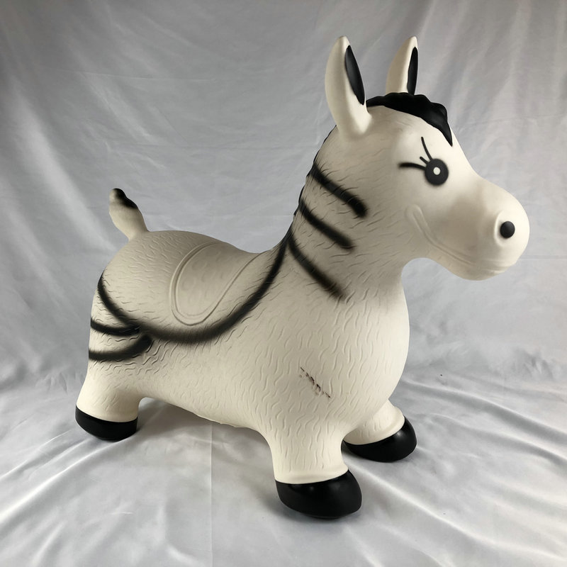 供应儿童充气玩具跳跳马 pvc加大加厚跳跳斑马 幼儿坐骑礼品