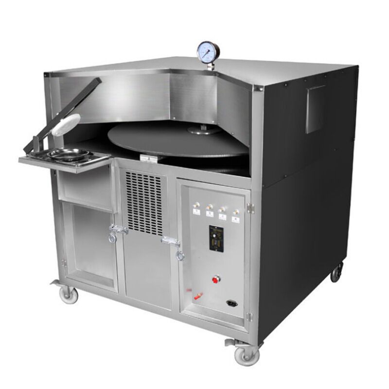 烧饼机多样馅饼烤饼商用全自动旋转炉机电气一体可车载烧饼炉机器