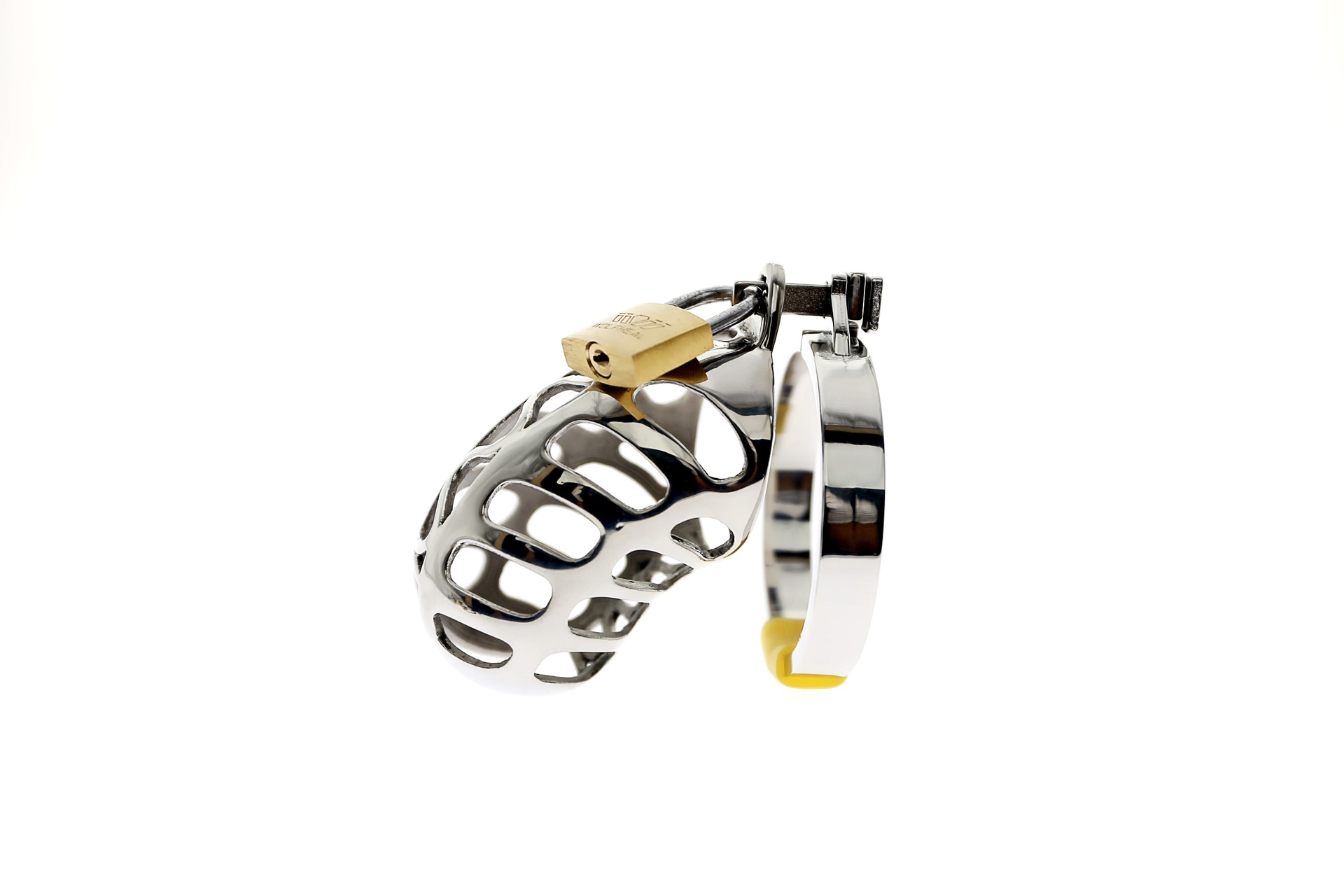 男用不锈钢贞洁锁 贞操锁 sm情趣用品 jj笼禁欲器 cb贞操锁