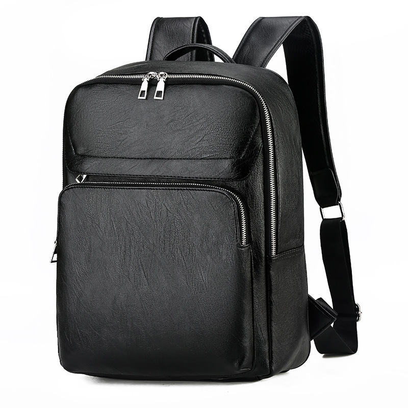 Wholesale New Simple Korean Style Fashion Men's Backpack Large Capacity Retro Casual Computer Backpack Travel Bag