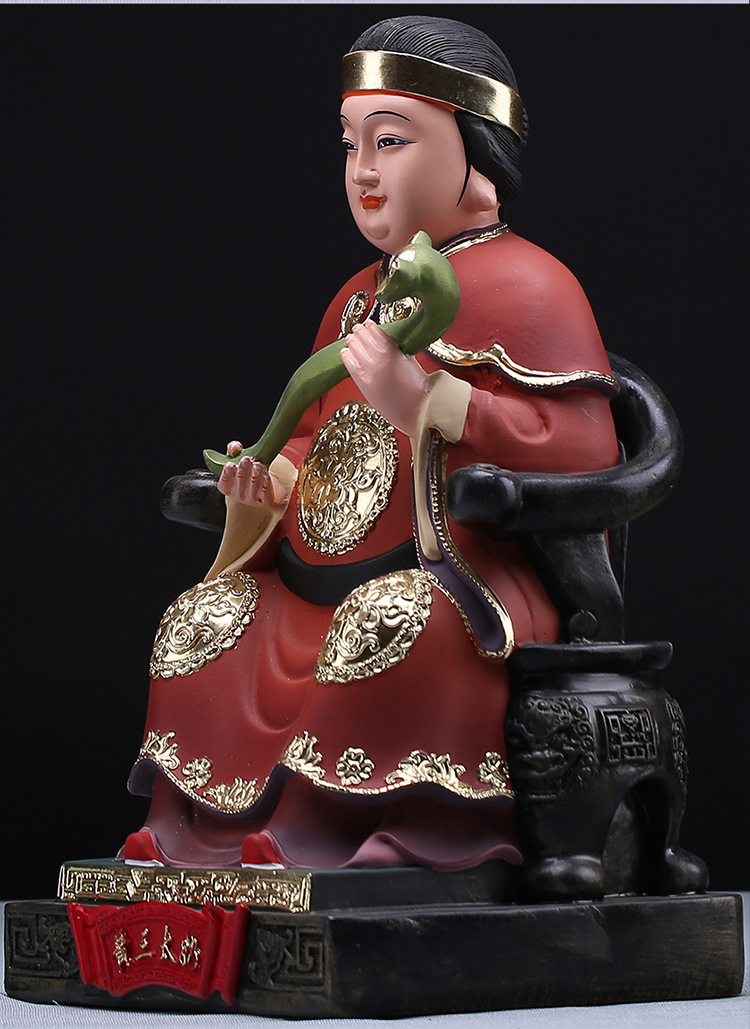 四大家族佛像摆件仙家黄三太爷黄三太奶树脂摆件批发佛教用品