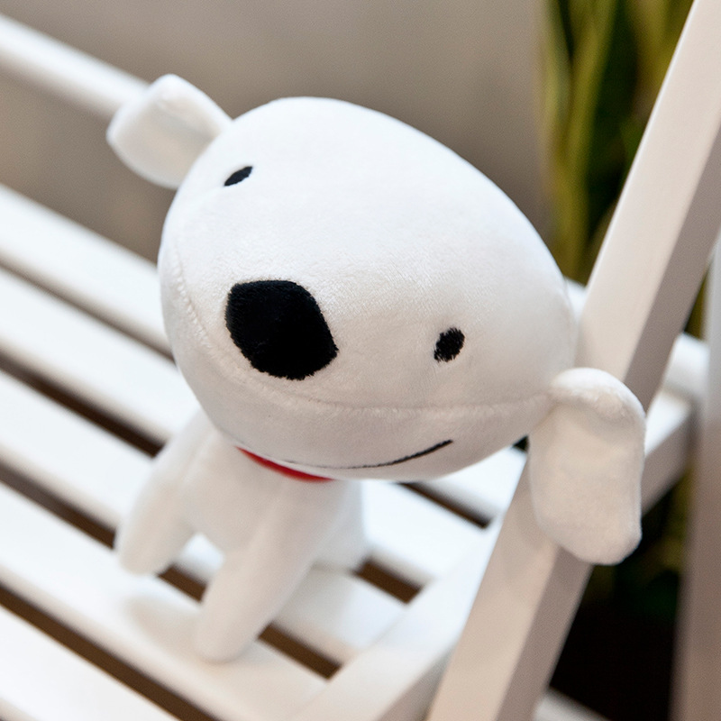 厂家直供京东狗公仔joy毛绒玩具批发订制供货年会活动赠品批发