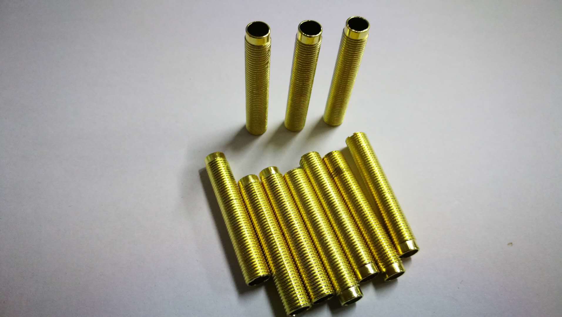 厂家自造锌合金全螺纹套管