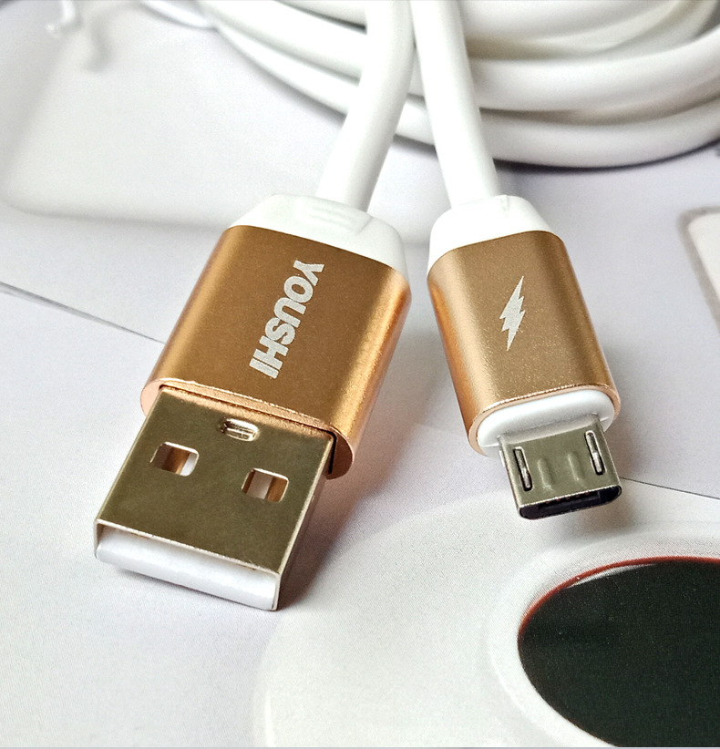 快充4a手机数据线 适用安卓/苹果/type-c手机 2米usb充电线批发