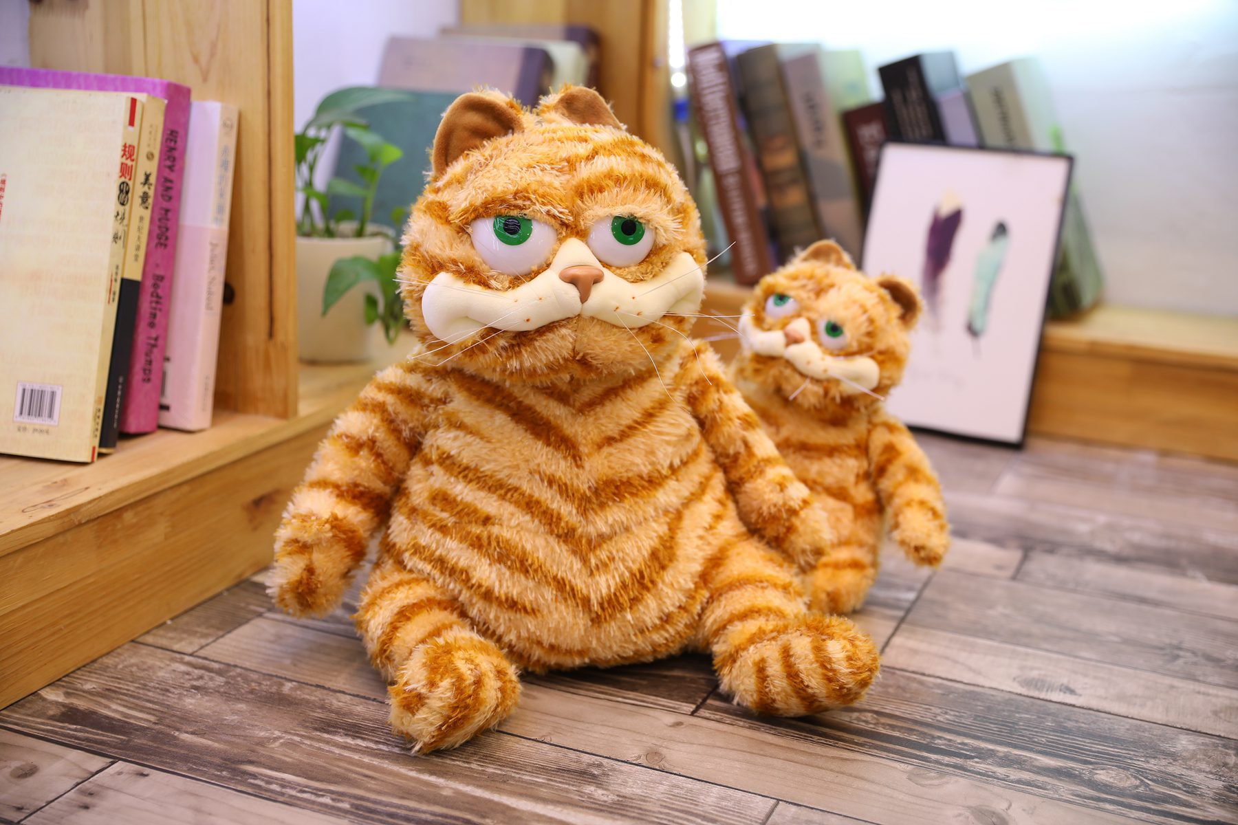 厂家直销猫毛绒玩具肥猫阿呆猫公仔玩偶卡通儿童玩具娃娃生日礼物