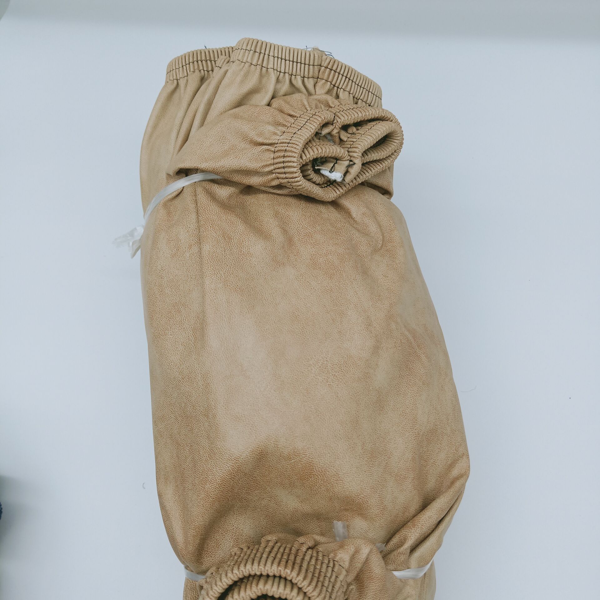 加厚皮革套袖防水防油污袖套长款保暖秀子套皮套袖家居清洁用品