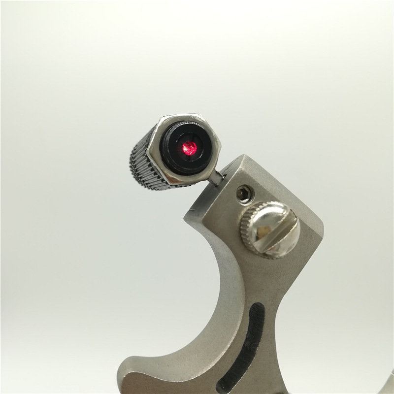 弹弓红外线激光98k快压扁皮弹弓户外精准灯瞄不锈钢304弹弓批发