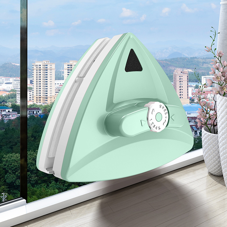 家用神器方形玻璃擦擦窗器强磁力双面玻璃擦窗器带磁性擦窗器双面玻璃