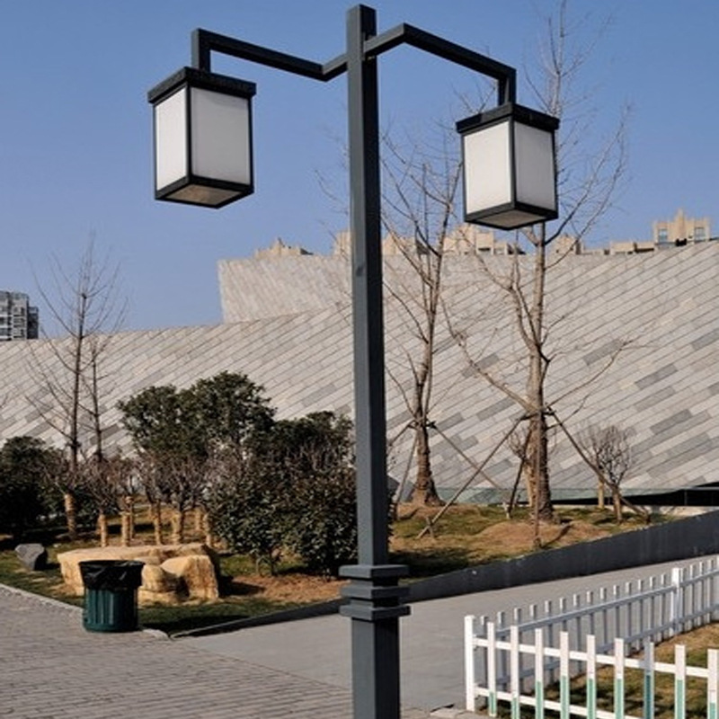 中式仿古路灯庭院灯古典景观灯中式双头洛阳开封周口商丘厂家直销