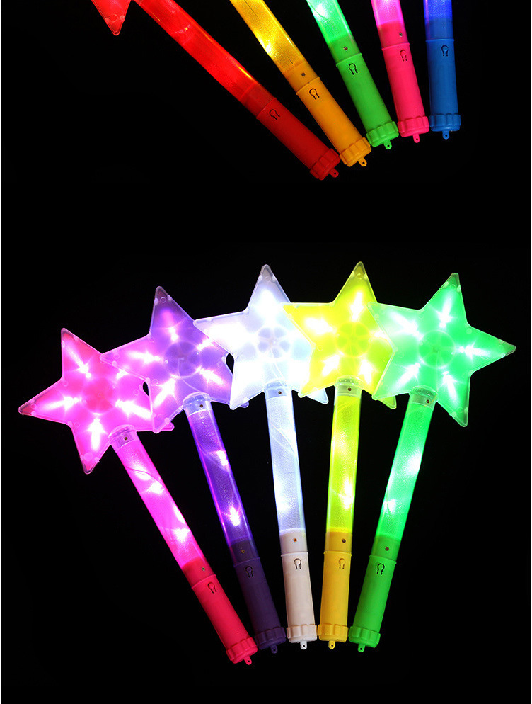 五角星发光棒星星荧光棒 晚会闪光棒演唱会用品 应援助威道具定制