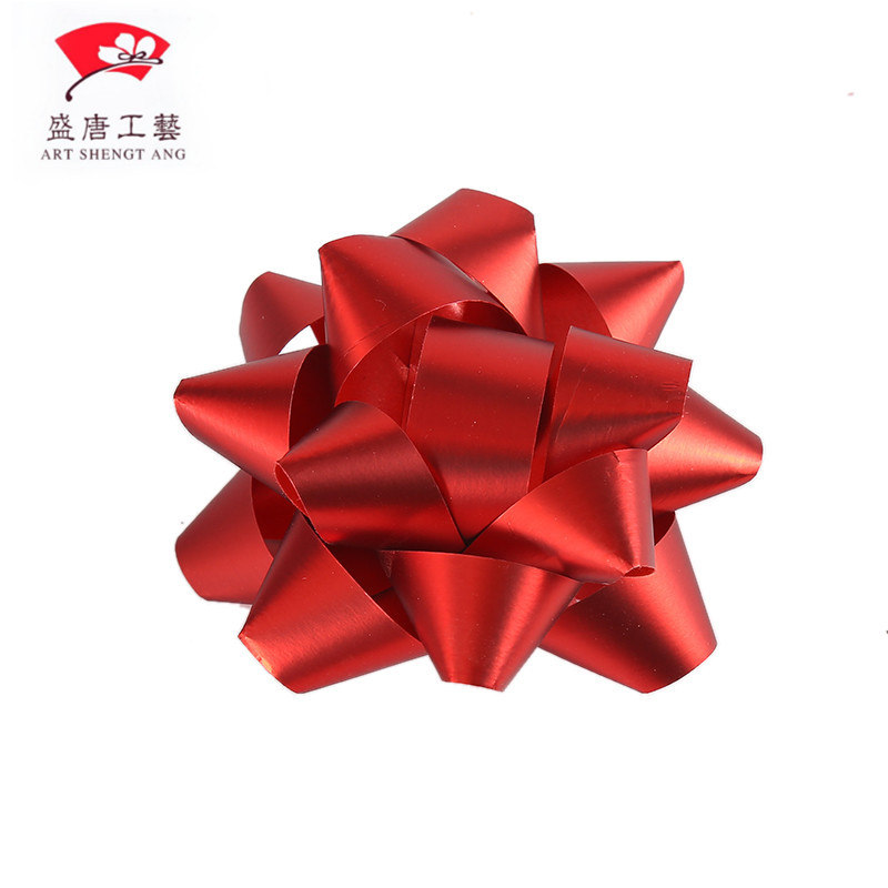 Wedding Star Flower Tie Balloon Silk Ribbons Colored Ribbons Tie Wedding Ceremony Layout New House Decoration Rope Gift Packing Tape