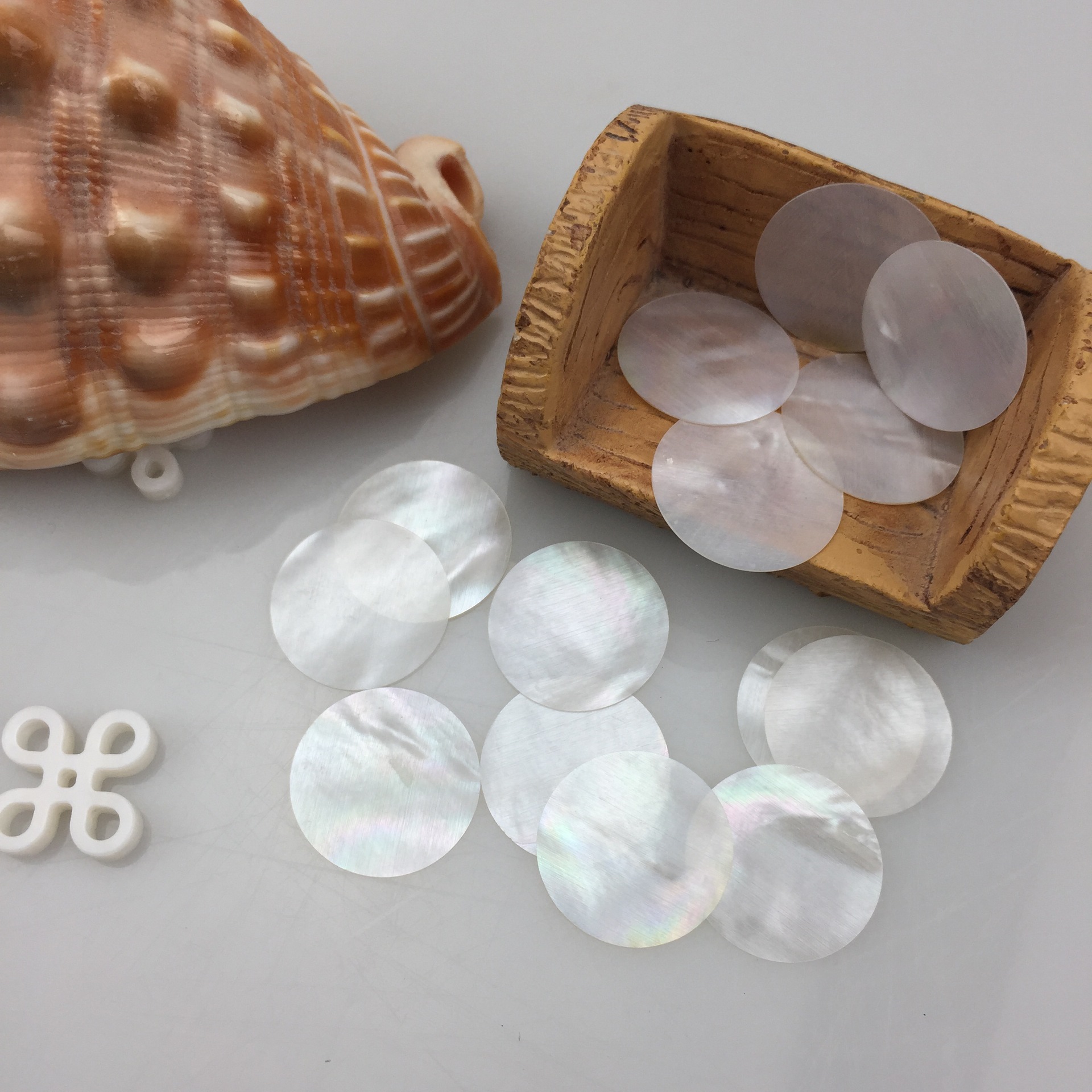 2毫米贝壳片 白蝶贝 美甲贝壳片 螺钿贝壳片