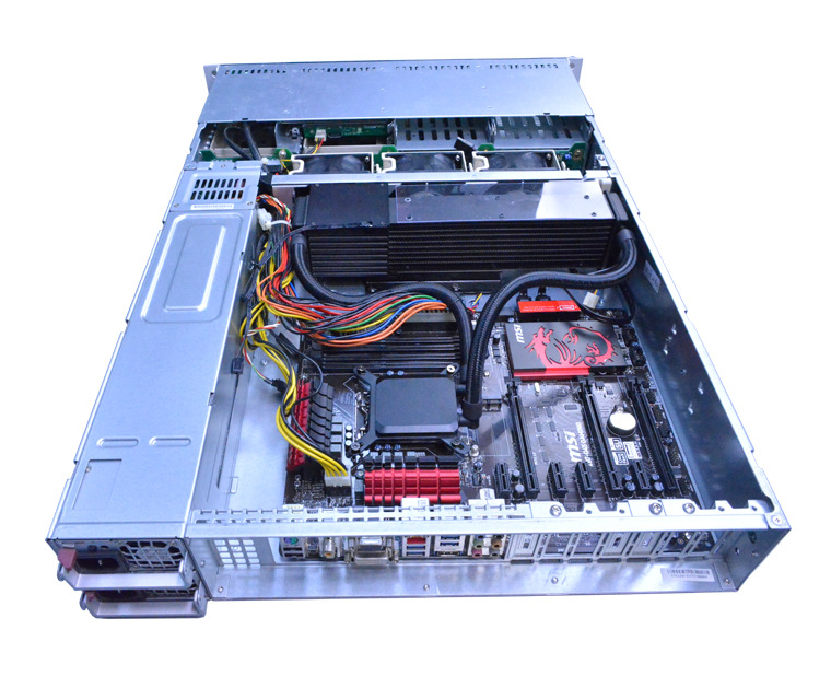 厂家直供 服务器水冷散热 server2u单路液冷散热方案设计定制批发