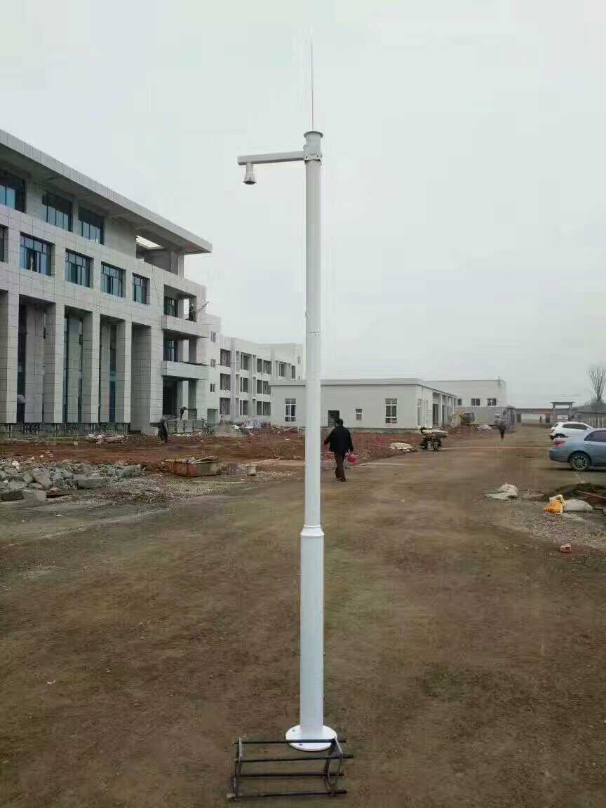 监控摄像头立杆小区监控立杆4米立杆 可拆 组合式立杆 监控立杆