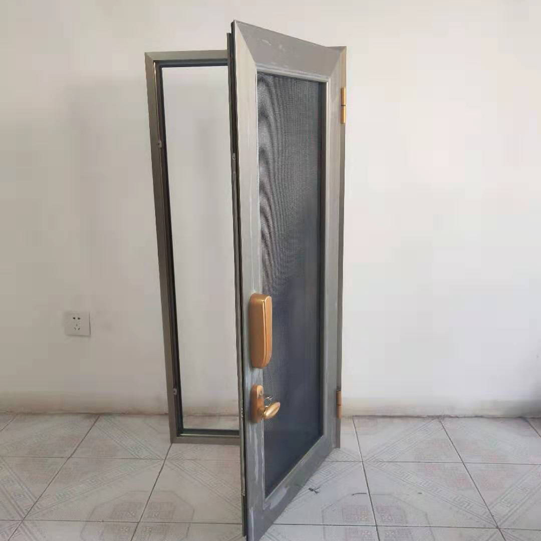 厂家供应金刚网 内装开口袋锁纱窗可拆卸 铝合金防蚊纱窗纱门