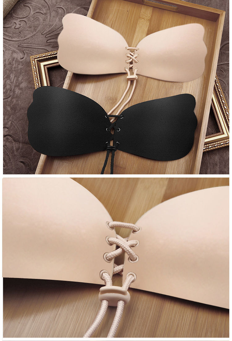 隐形内衣胸贴乳贴女学生防走光贴乳头贴硅胶聚拢超薄防凸点婚纱用