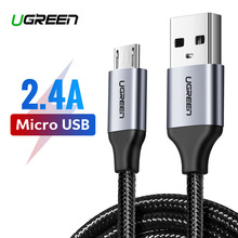 Ugreen Micro USB Cable 2.4A Nylon Fast Charge USB Data Cable