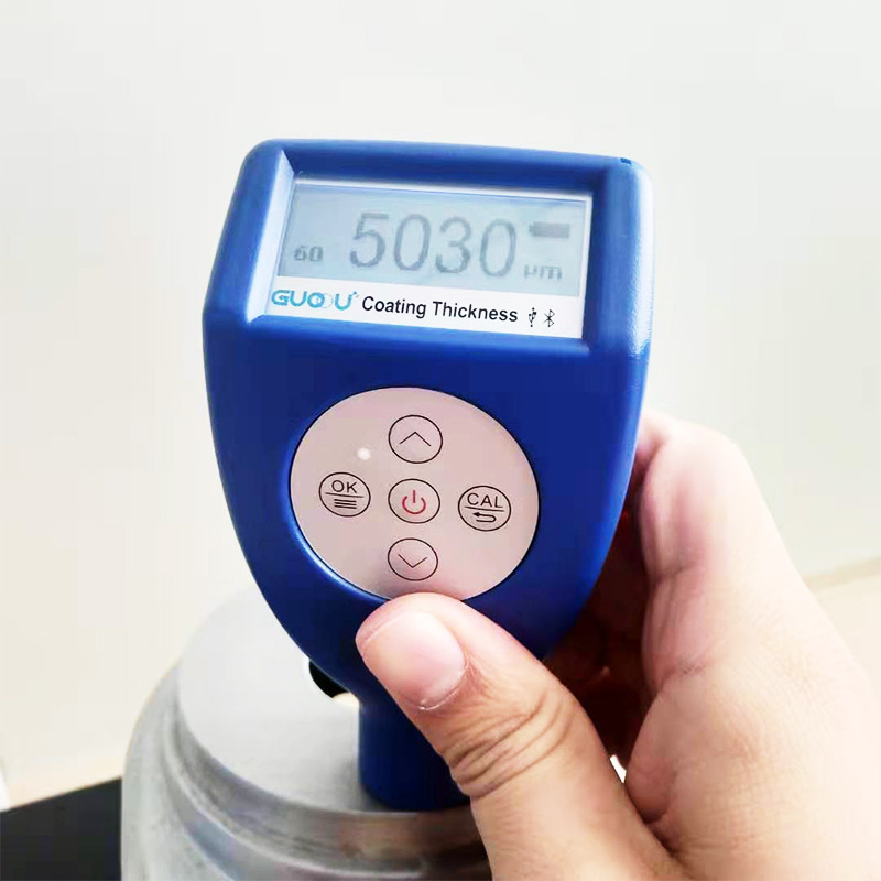 果欧gtf05大量程防腐防火涂料管道涂层测厚仪漆膜仪测厚仪5mm