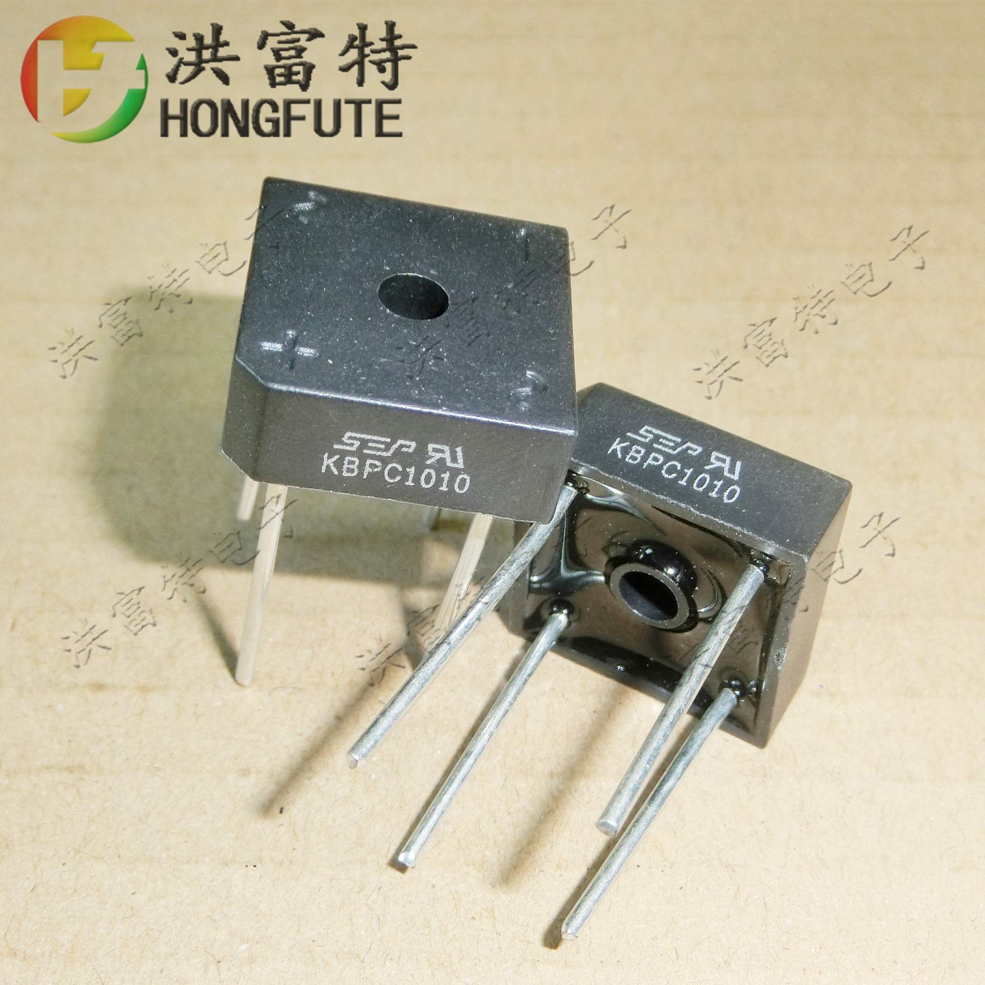 kbpc1010 10a/1000v 方形整流桥 sep 四脚方桥 全新现货