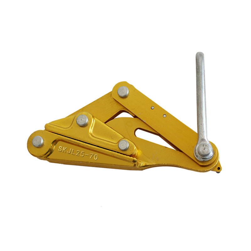 厂家直销铝镁合金导线卡线器绝缘电缆线卡头紧线器夹头拉线器