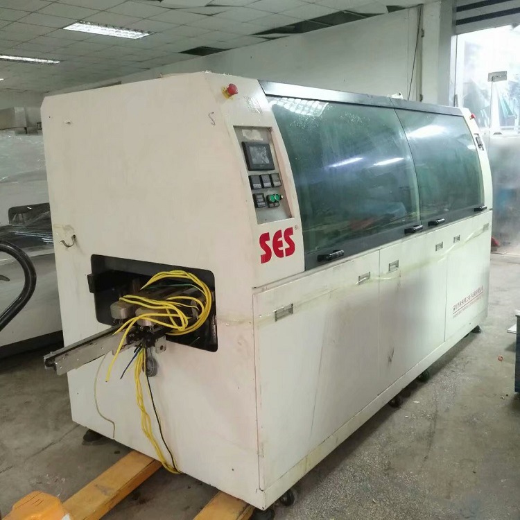 低价销售二手双波峰经济型未来精工双门波峰焊