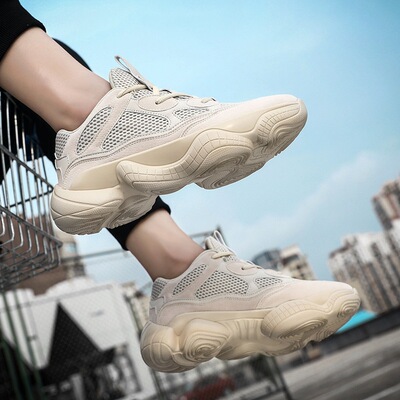 ins超火的鞋子2019新款网红yeezy凯爷椰子500跑步鞋运动老爹鞋男