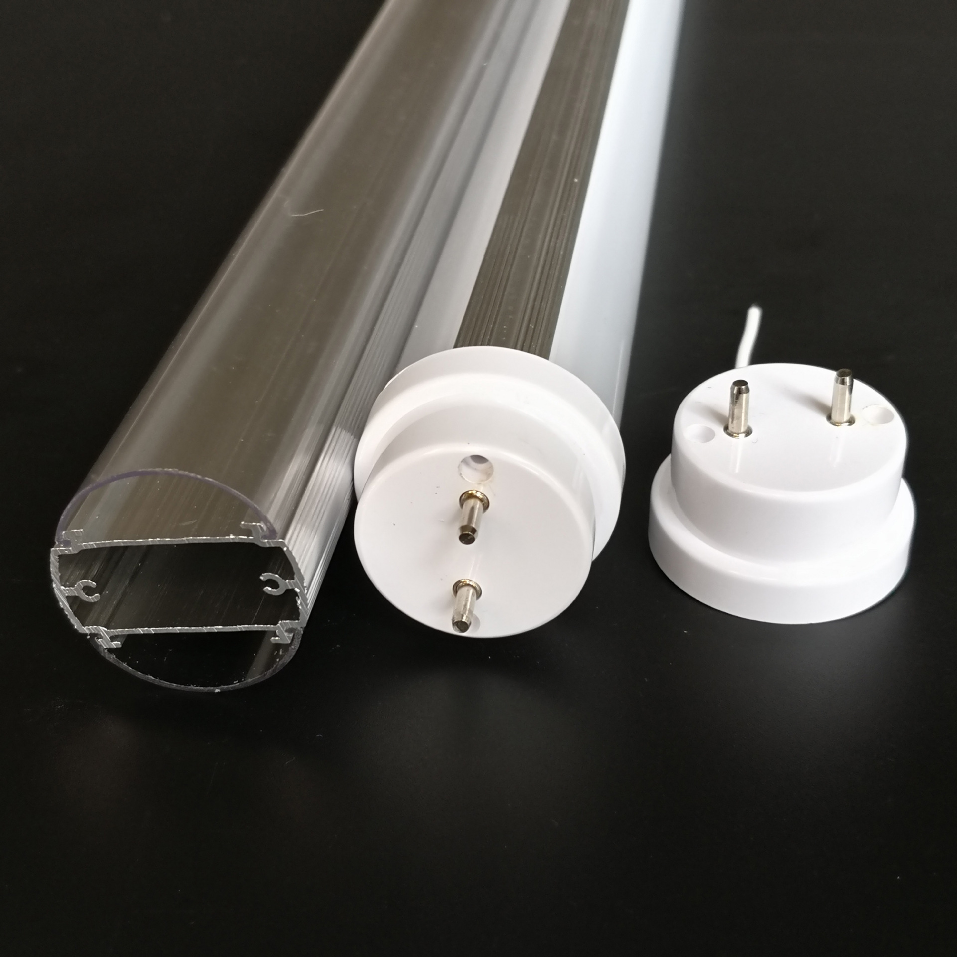 t10双面发光铝塑管 led灯箱广告灯 t10双面灯管外壳 可打螺丝固定