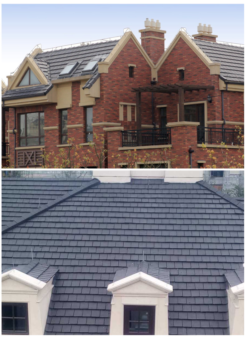 平板水泥瓦 厂家直销新农村别墅屋顶瓦 现货批发防水隔热屋面瓦