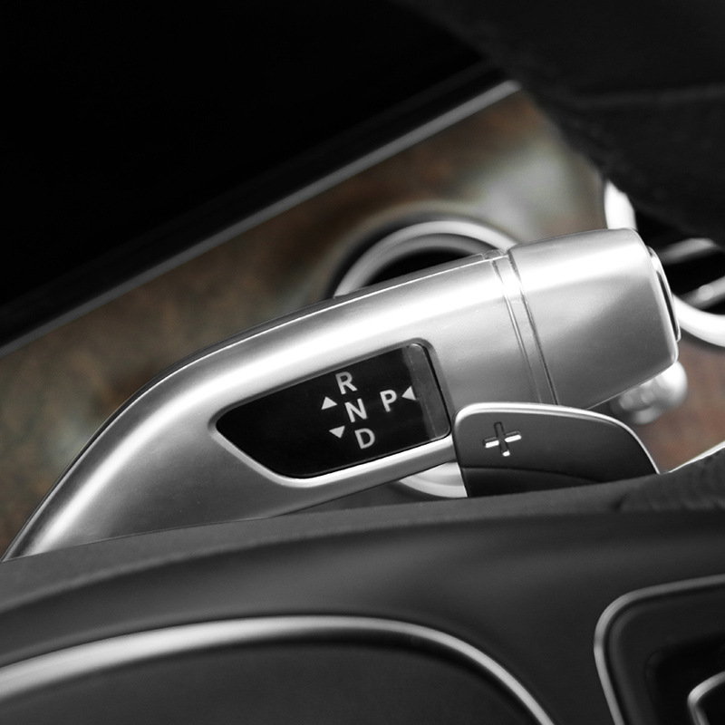 奔驰abces级glc cla gla gle gls内饰改装巡航杆雨刮换挡杆装饰贴