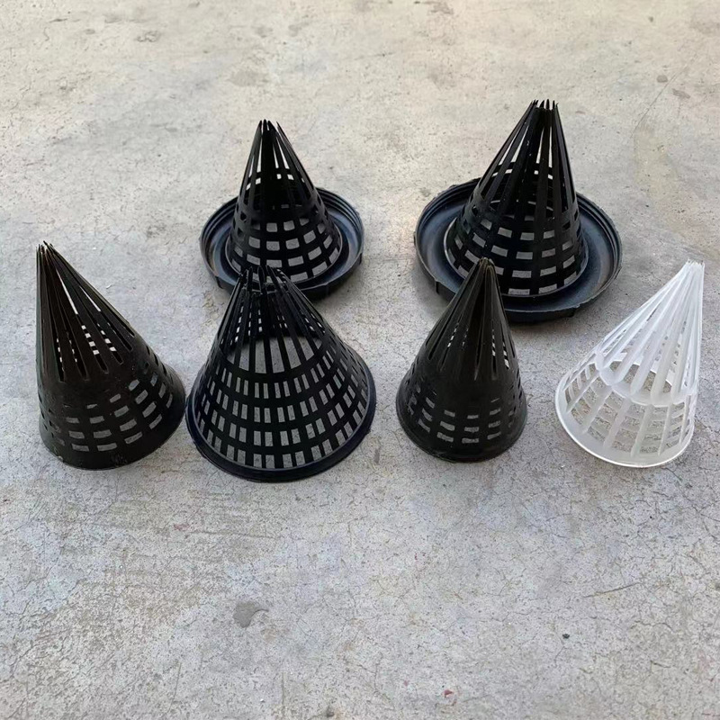 批发自制黄鳝泥鳅鳝鱼笼倒须配件 编制拐笼配件塑料毫子倒须口