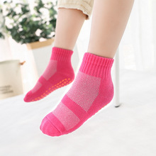 夏季儿童蹦床袜瑜伽袜游乐园袜婴儿地板袜硅胶童袜亲子袜