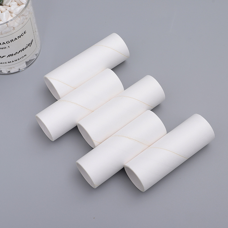 厂家现货定制牛皮圆纸筒白色一次性毛巾卷芯管美容巾柔棉巾批发