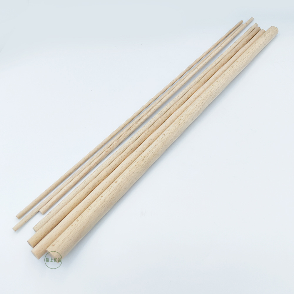 厂家直供榉木木棍子手工diy棍子纠正驼背开肩木棍子形体棍塑形棍