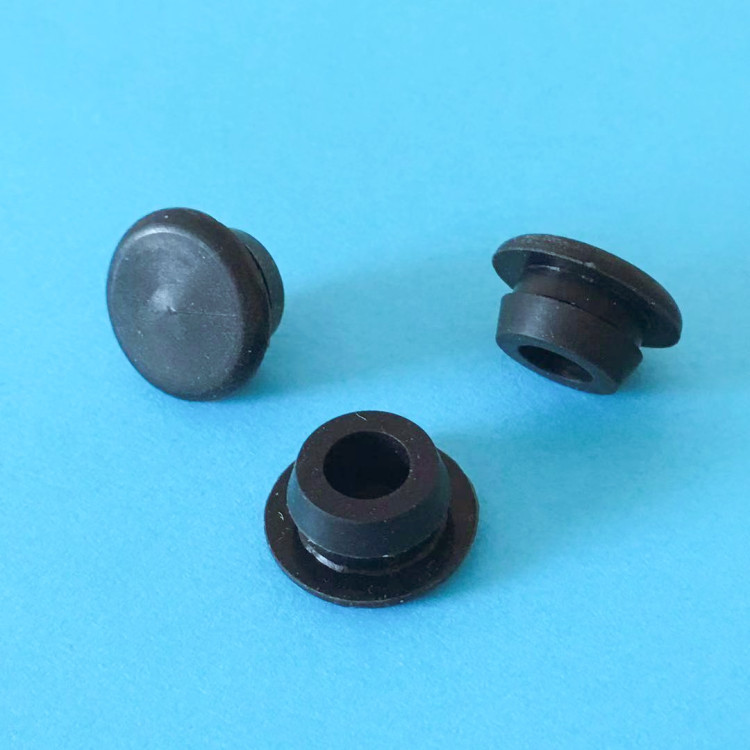 供应10mm硅胶孔塞15.0胶盖卡曹2.6mm板孔家具钢管脚垫t型塞子堵头