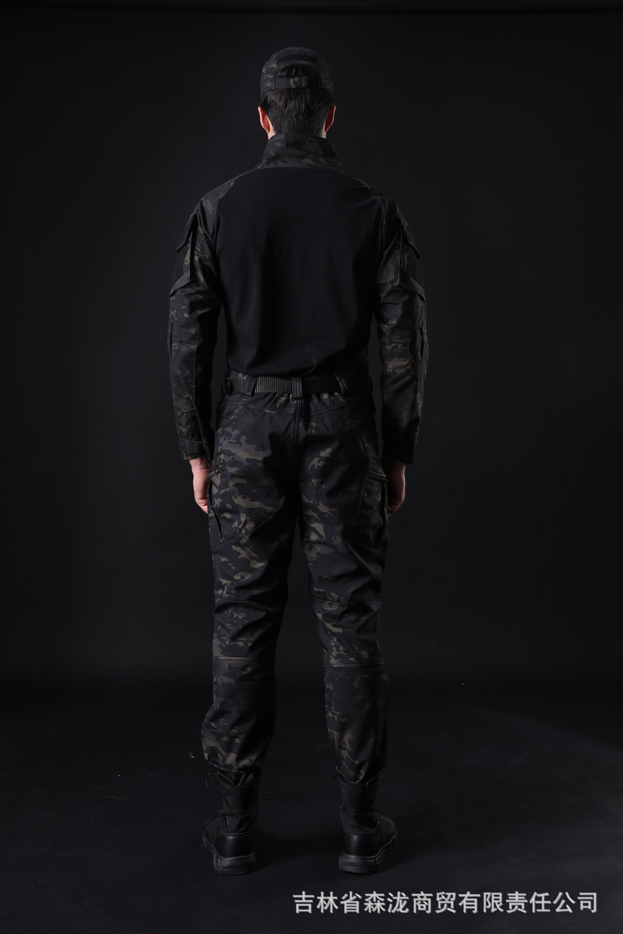 森泷-跨境 特种兵迷彩服户外蛙人服套装护具战术作训服男式军迷