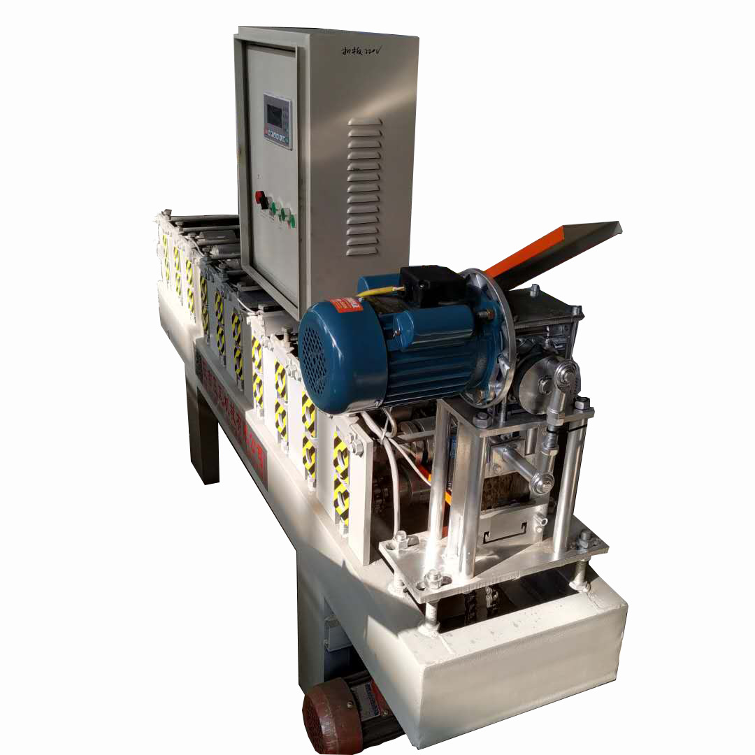 c84广告扣板机器 全自动变频圆角长条扣扳机台110彩钢条设备特价