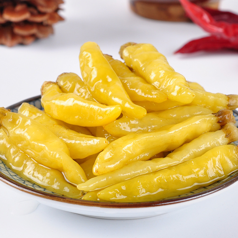 包邮 泡椒小米辣750g/袋 小米辣椒泡椒野山椒剁椒泡菜泡凤爪调料