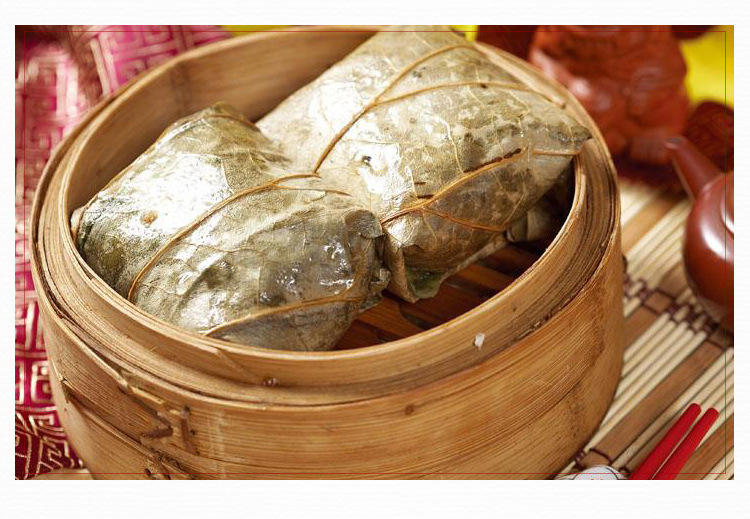 广州酒家利口福荷香糯米鸡港式糯米鸡营养早餐酒店茶楼食材早点