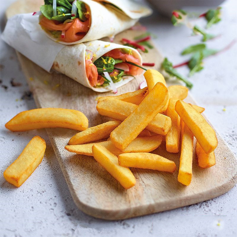 蓝威斯顿x7805牛排切割薯条进口牛排冷冻半成品油炸小吃食品薯条