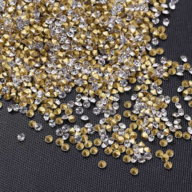 厂家直销尖底水钻手工diy 鞋箱包发饰婚纱饰品彩色玻璃裸钻批发