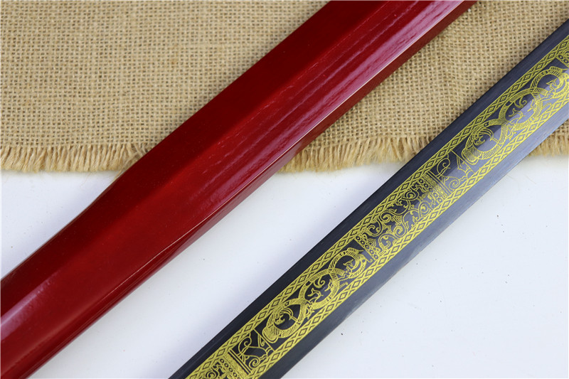 一件代发汉剑长剑花纹钢双龙硬剑汉剑镇宅宝剑长剑包邮未开刃