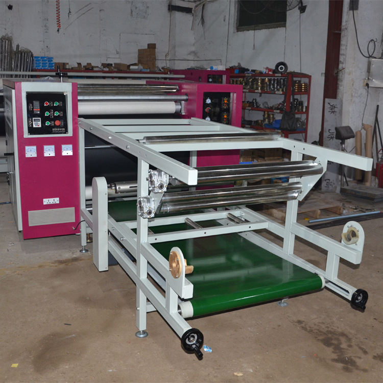 多功能全自动热转印滚筒印花机 裁片皮革服装鼠标垫厂家直销60*80