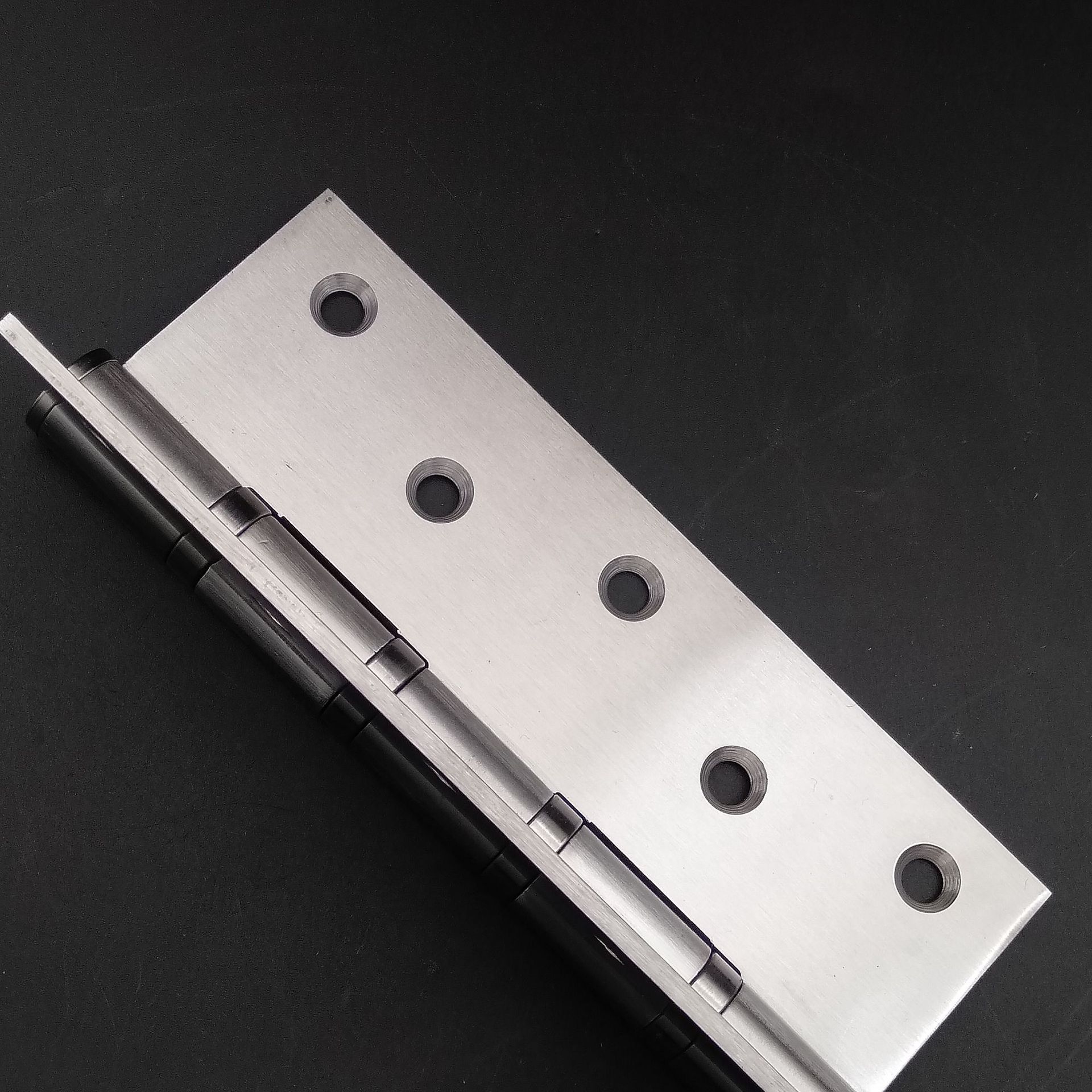 不锈钢6平开合页加厚静音轴承拉丝卧室门橱柜合页厂家批发