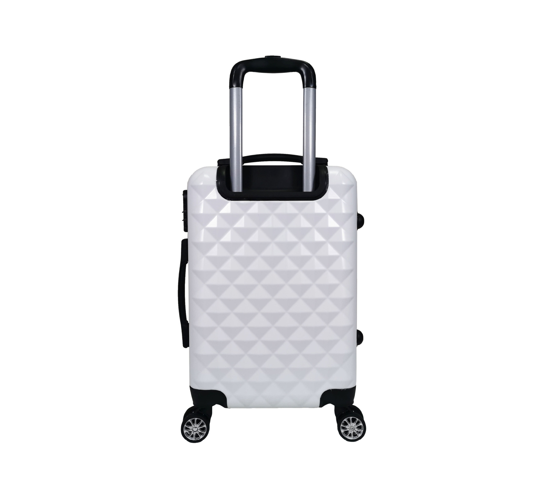 钻石纹男女pc拉杆旅行箱飞机万向轮行李箱登机密码箱20/24寸