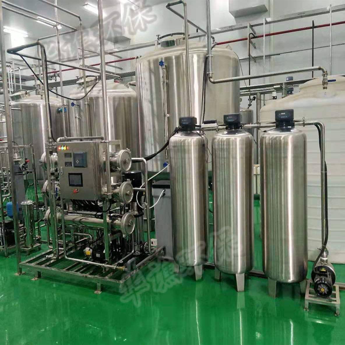 反渗透纯水设备ro纯化水设备消毒液生产纯化水设备gmp纯化水设备