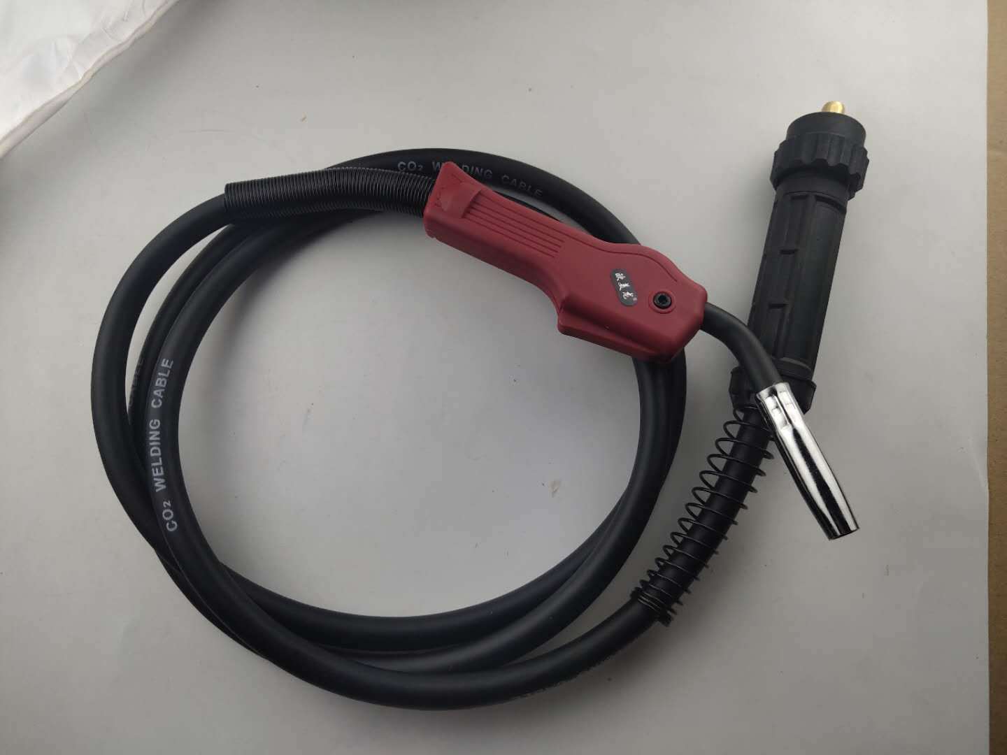 竭力工具二保焊机配件枪把线 二保焊枪欧式200a 3米5米焊枪线枪把
