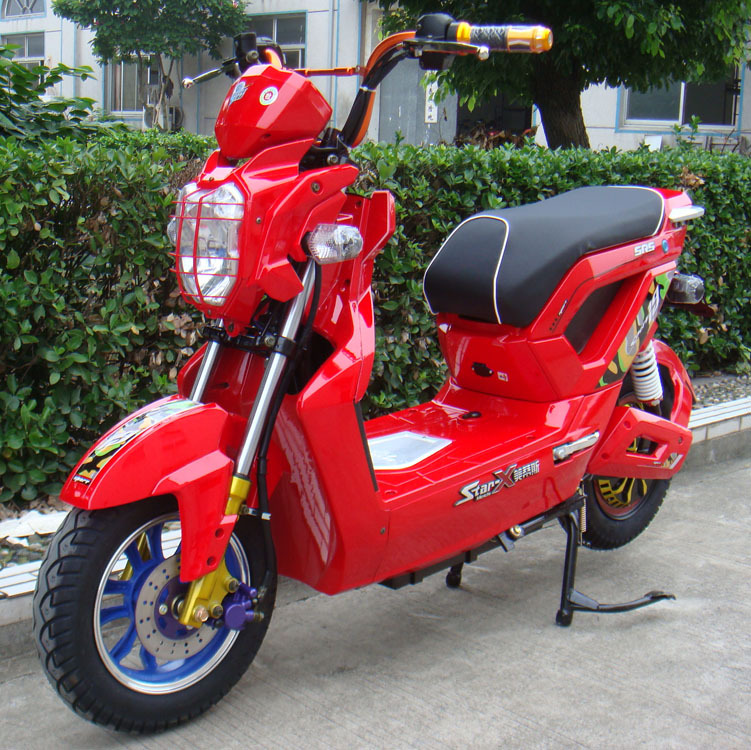 出口小x战警电动摩托车 个性酷车常州电动车厂