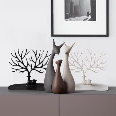 北欧风格房间摆设装饰品客厅摆件小饰品室内新房酒柜电视柜小摆件